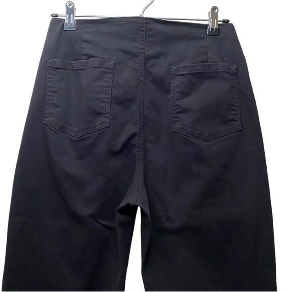 Eileen Fisher Pants organic cotton denim tapered black size 4 - Picture 6 of 7